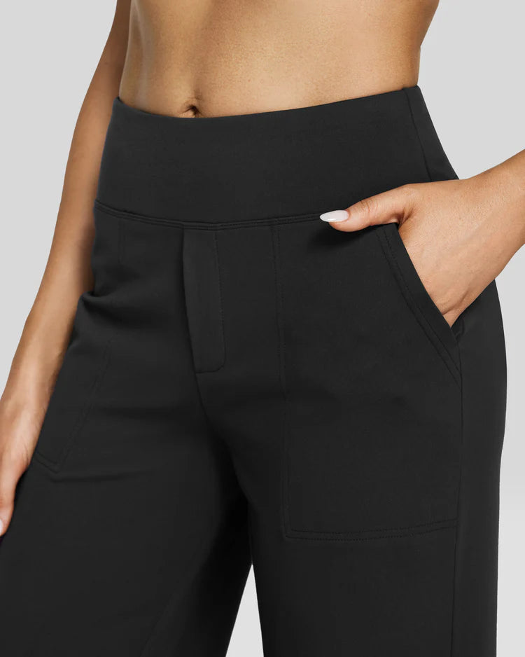 AllureFit™ Loose High-Waist Business Casual Pants
