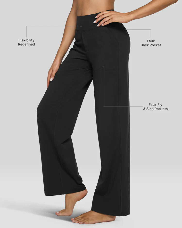 AllureFit™ Loose High-Waist Business Casual Pants