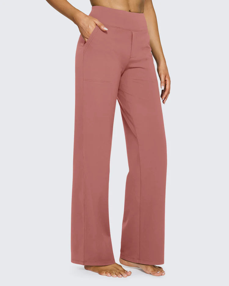 AllureFit™ Loose High-Waist Business Casual Pants