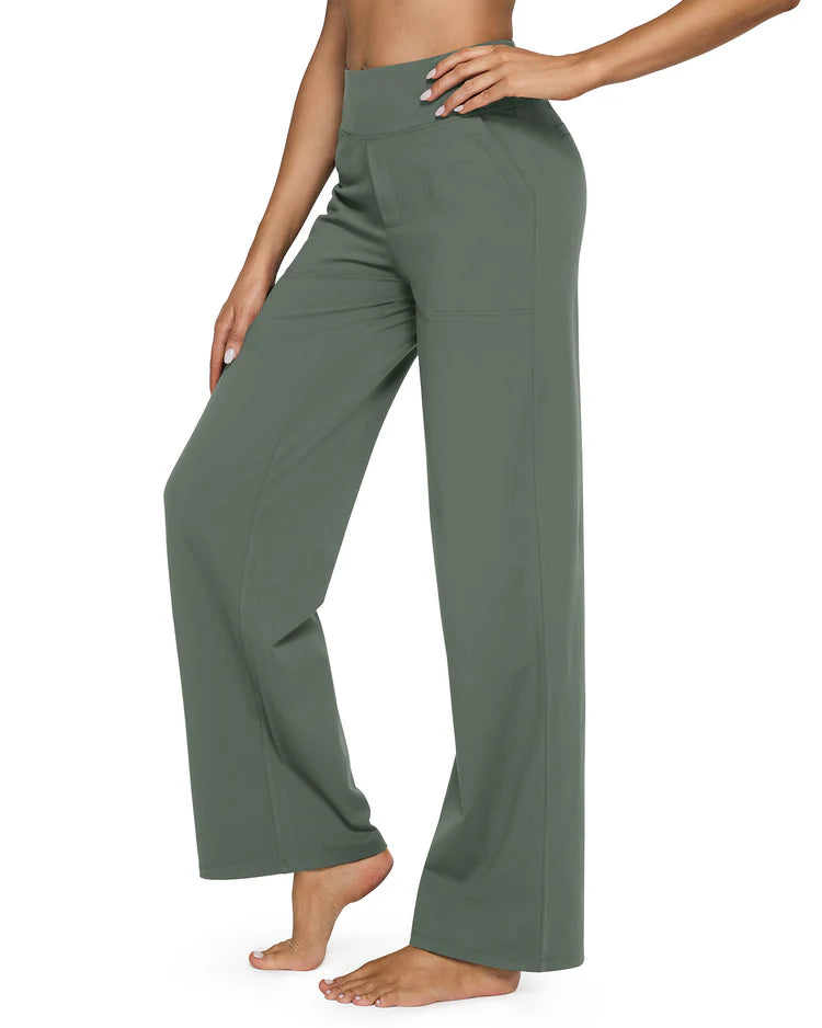 AllureFit™ Loose High-Waist Business Casual Pants