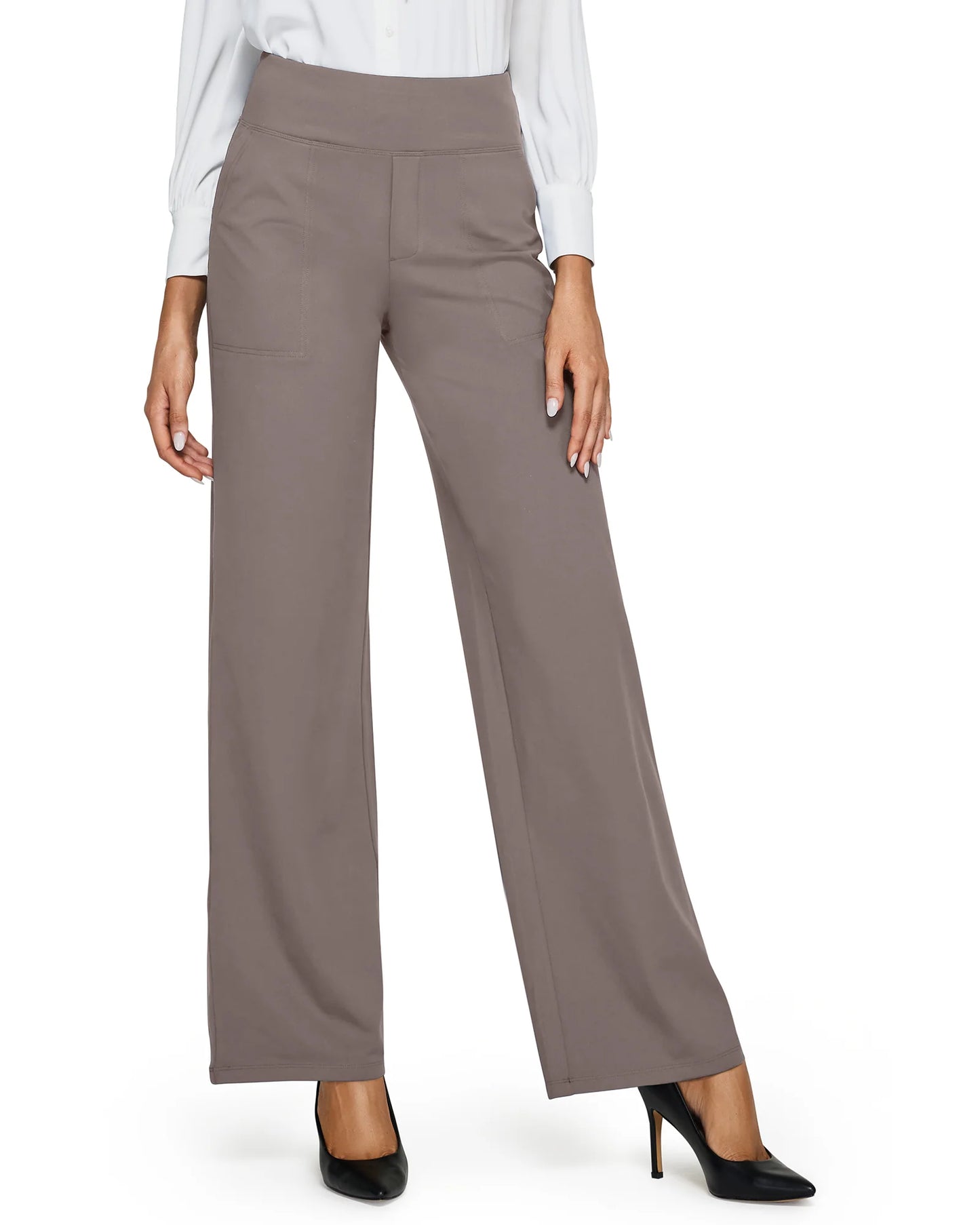 AllureFit™ Loose High-Waist Business Casual Pants