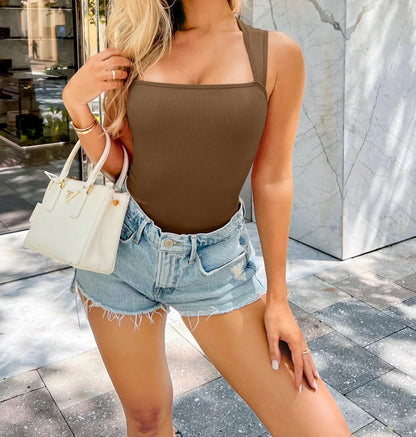 Snugsy  Ribbed Snatching Bodysuit